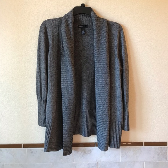 INC International Concepts Sweaters - Womens Open Front Cardigan Sweater Heavy Knit